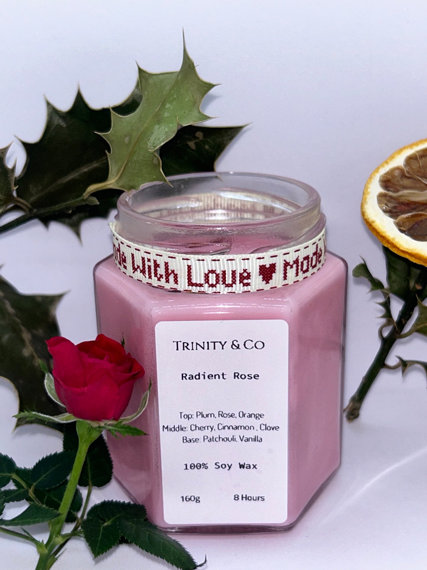 Radiant Rose Candle