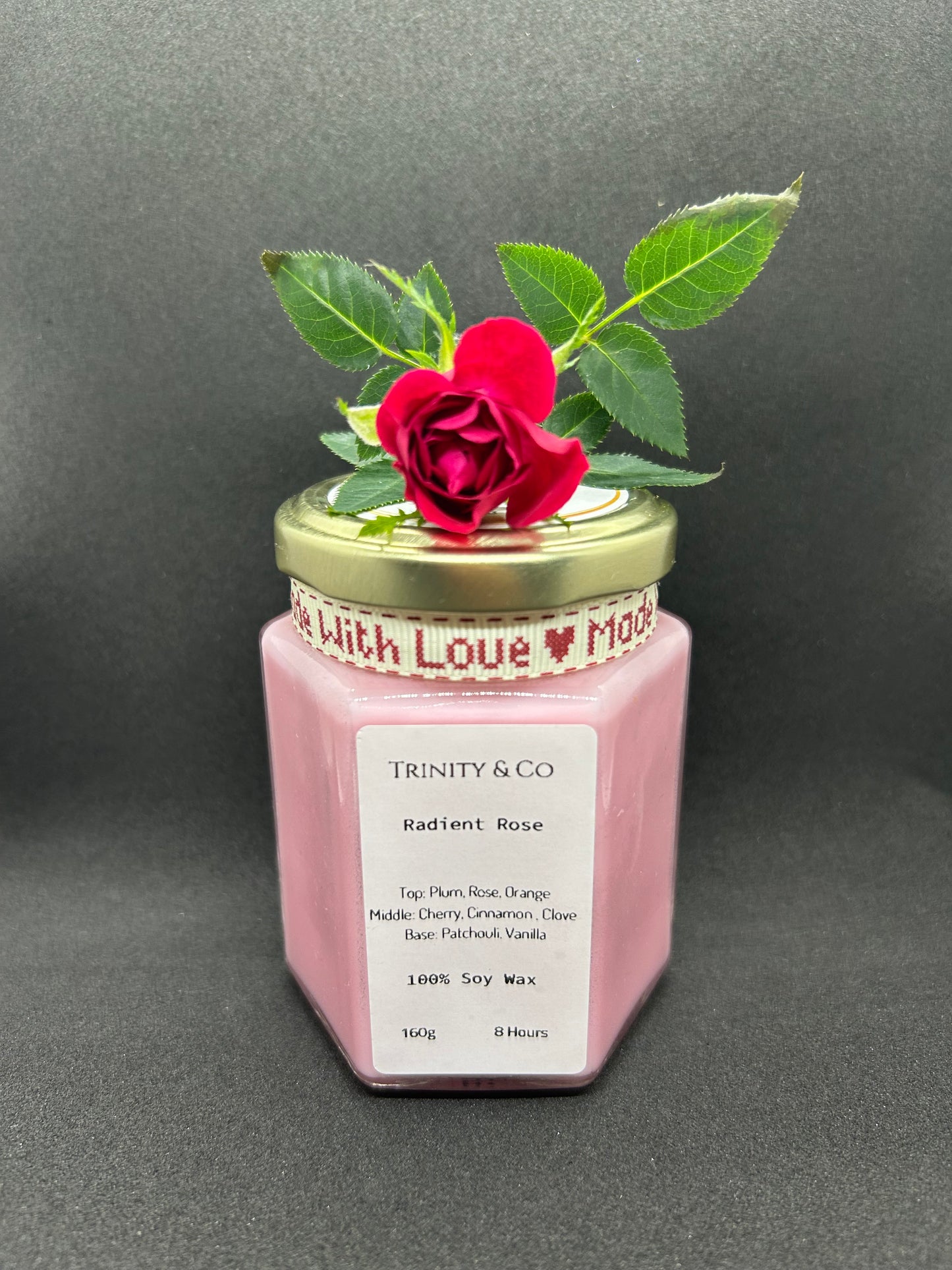 Radiant Rose Candle